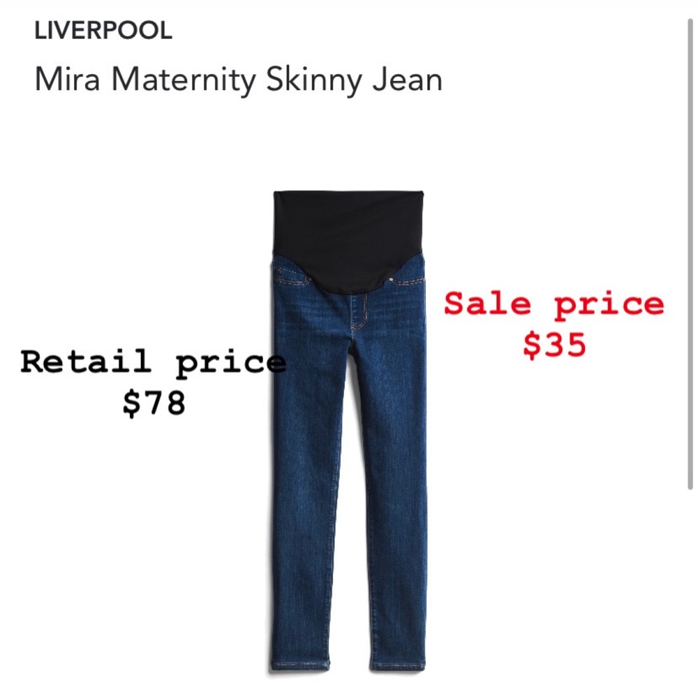 Maternity jeans